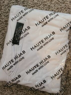 Haute Hijab White Jersey Hijab